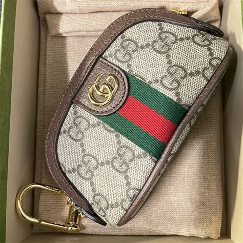 gucci dome key pouch.